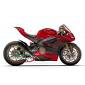 Carbonvani - Ducati Panigale V4 R / 2020+ V4 / S "RED-ONE" Design Carbon Fiber Full Fairing Kit with Winglets - ROAD VERSION (10 pieces) Carbonvani - Ducati Panigale V4 R / 2020+ V4 / S "RED-ONE" Design Carbon Fiber Full Fairing Kit with Winglets - ROAD VERSION (10 pieces)